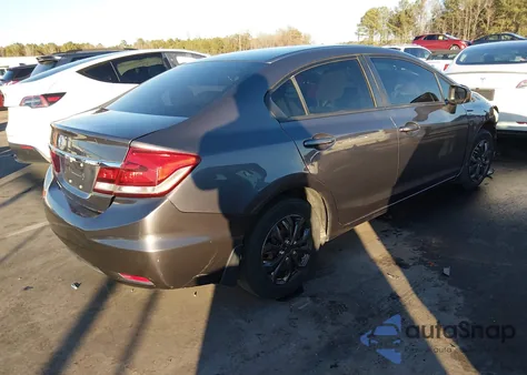 2015 Honda Civic Lx from USA, damaged, VIN 19XFB2F57FE249883